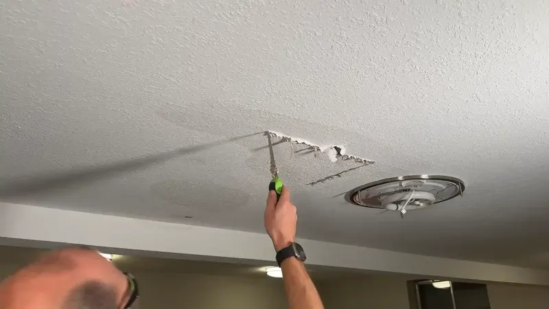 Ceiling Leak Repair in Aliso Viejo, CA  -  professional leak detection technician working in Aliso Viejo, Orange County CA