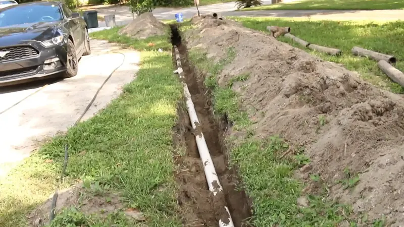 Sewer Line Leak Repair in Aliso Viejo, CA  -  professional leak detection technician working in Aliso Viejo, Orange County CA
